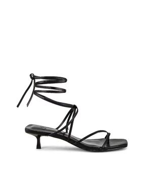 LPA Carmella Strappy Heel Black Sz 9